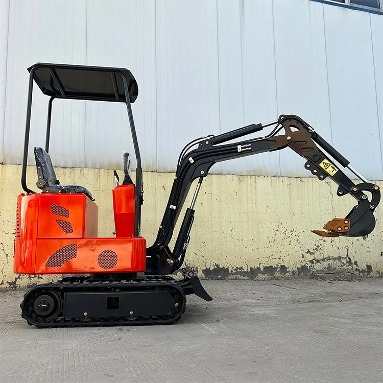 Бытовой землеройный мини-экскаватор